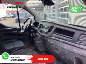 Ford Transit Custom Bestelbus 2.0 TDCI EXPORT NL Auto/ 3 Pers./ Airco/ Cruise/ Sidebars/ PDC/ Trekhaak
