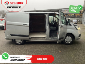 Ford Transit Custom Bestelbus 2.0 TDCI EXPORT NL Auto/ 3 Pers./ Airco/ Cruise/ Sidebars/ PDC/ Trekhaak