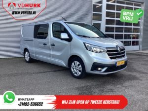 Renault Trafic Furgoneta 2.0 dCi 150 CP Aut. L2 DC Cabină dublă NL Auto/ 2xUșă glisantă/ LED/ Carplay/ Climate/ Cameră/ PDC/ LMV