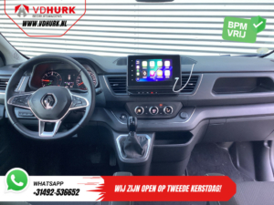 Renault Trafic Furgoneta 2.0 dCi 150 CP Aut. L2 DC Cabină dublă NL Auto/ 2xUșă glisantă/ LED/ Carplay/ Climate/ Cameră/ PDC/ LMV