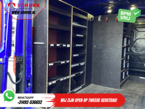 Ford Transit Bestelbus 2.0 TDCI 130 pk L2H2 Trend NL Auto/ 2xSchuifdeur/ Imperaal + Ladder/ Inrichting/ Cruise/ Camera/ Trekhaak/ PDC/ Airco