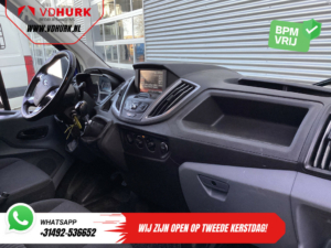 Ford Transit Bestelbus 2.0 TDCI 130 pk L2H2 Trend NL Auto/ 2xSchuifdeur/ Imperaal + Ladder/ Inrichting/ Cruise/ Camera/ Trekhaak/ PDC/ Airco