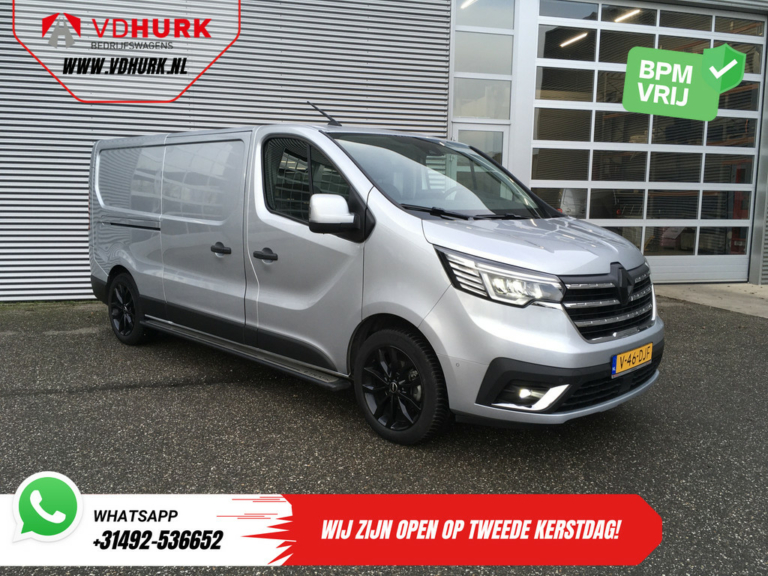 Renault Trafic Van 2.0 dCi 150 hp Aut. L2 NL AUTO/ Leather/ LED/ Carplay/ Heated seats/ Interior fittings/ Side steps/ Air conditioning/ Navigation/ Camera/ Cruise control