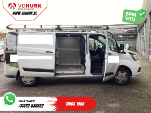 Ford Transit Custom Bestelbus 2.0 TDCI 130 pk L2 Trend EXPORT Carplay/ 2.8t trekverm./ Stoelverw./ Imperiaal/ Navi/ Cruise/ Airco/ Camera/ PDC