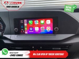 Volkswagen Caddy Cargo Bestelbus 2.0 TDI 125 pk DSG Aut. Virtual Cockpit/ Carplay/ Standkachel/ Stoelverw./ Camera/ Cruise/ Airco