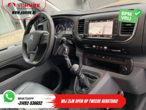 Citroën Jumpy Furgon 2.0 HDI 125 KM L2 NL Auto/ 3 osoby/ Klimatyzacja/ 2,5 t uciągu/ Carplay/ Kamera/ PDC/ Tempomat