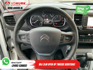 Citroën Jumpy Furgon 2.0 HDI 125 KM L2 NL Auto/ 3 osoby/ Klimatyzacja/ 2,5 t uciągu/ Carplay/ Kamera/ PDC/ Tempomat