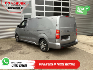 Toyota PROACE Electric Worker Bestelbus 75 kWh 330km WLTP L3 Snellader/ Xenon/ 2x Schuifdeur/ Head-Up/ Standkachel/ Stoelverw./ Carplay/ Climate/ Camera/ LMV