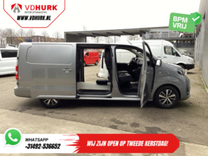 Toyota PROACE Electric Worker Bestelbus 75 kWh 330km WLTP L3 Snellader/ Xenon/ 2x Schuifdeur/ Head-Up/ Standkachel/ Stoelverw./ Carplay/ Climate/ Camera/ LMV