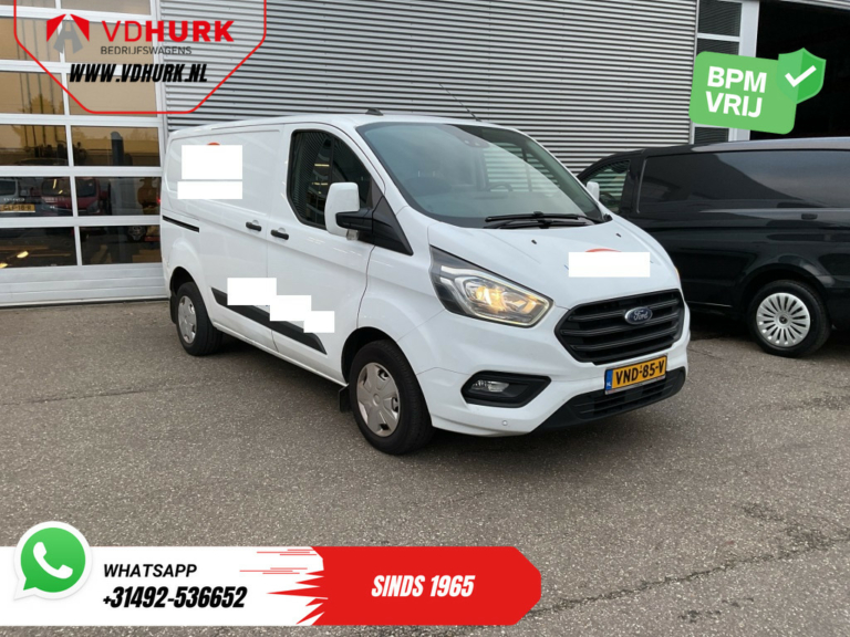 Ford Transit Custom Furgon 2.0 TDCI Trend NL Auto/ Carplay/ 2,5 t uciąg/ Kamera/ Tempomat/ Klimatyzacja/ Hak holowniczy