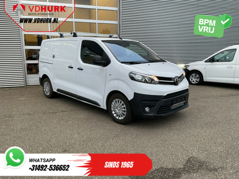 Toyota ProAce Worker Furgon 2.0 D-4D 145 KM Aut. L2 Adapt. Tempomat/ Wyposażenie/ Ogrzewanie postojowe/ Kamera/ PDC/ Bagażnik dachowy/ Hak holowniczy