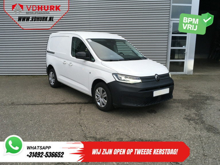 Volkswagen Caddy Cargo Bestelbus 1.5 TSI 115 pk DSG Aut. BENZINE LED/ Adapt.Cruise/ Climate/ Stoelverw./ Navi/ Camera/ Trekhaak