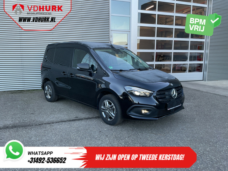 Mercedes-Benz eCitan Fourgon 51 kWh 285 km WLTP Chargeur rapide/ LED/ Carplay/ Sièges chauffants/ Climatisation/ Navigation/ Caméra/ Régulateur de vitesse/ PDC