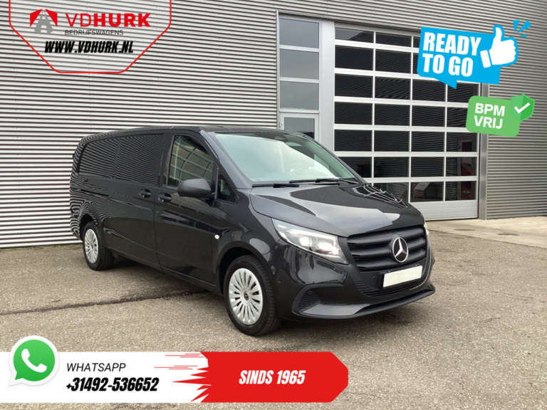 Mercedes-Benz Vito Furgon 116 CDI Aut. L3 LED/ 2,5 t uciąg/ 270 g. Drzwi/ Podgrzewane fotele/ Carplay/ Kamera/ Hak holowniczy/ Tempomat/ PDC/ DAB