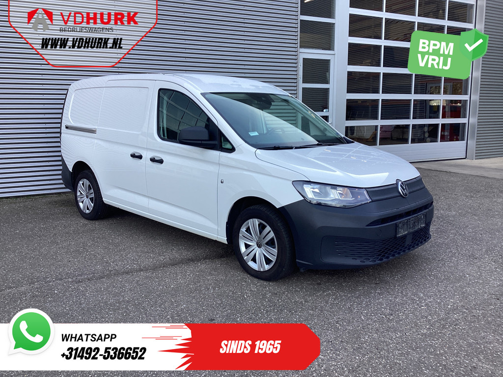 Volkswagen Caddy Cargo Furgon Maxi 2.0 TDI 125 KM DSG Aut. Ogrzewanie postojowe/ Hak holowniczy/ Podgrzewane siedzenia/ Klimatyzacja/ Tempomat/ Kamera/ PDC