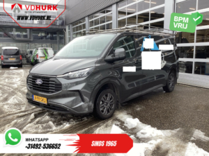 Ford Transit Custom Bestelbus 2.0 TDCI L2 Aut. Limited Garantie tot 8-'29/ NL Auto/ LED/ Carplay/ Alarm III/ 2.5t Trekverm./ Stoelverw./ Imperiaal/ Camera/ Cr