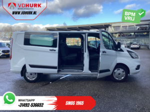 Ford Transit Custom Vans 2.0 TDCI 130 к.с. L2 DC Double Cab NL Автомобіль / 2.8т буксирний пристрій / Carplay / Airco / Navi / Камера / Круїз / PDC / Буксирний гак