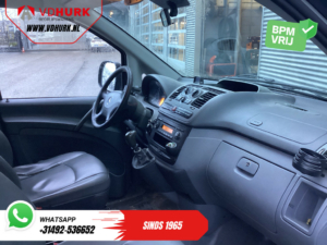 Mercedes-Benz Vito Van 109 CDI EXPORT NL Легковий автомобіль / Кондиціонер / 16” LMV / PDC / Буксирний гак / Столяр / Радіо
