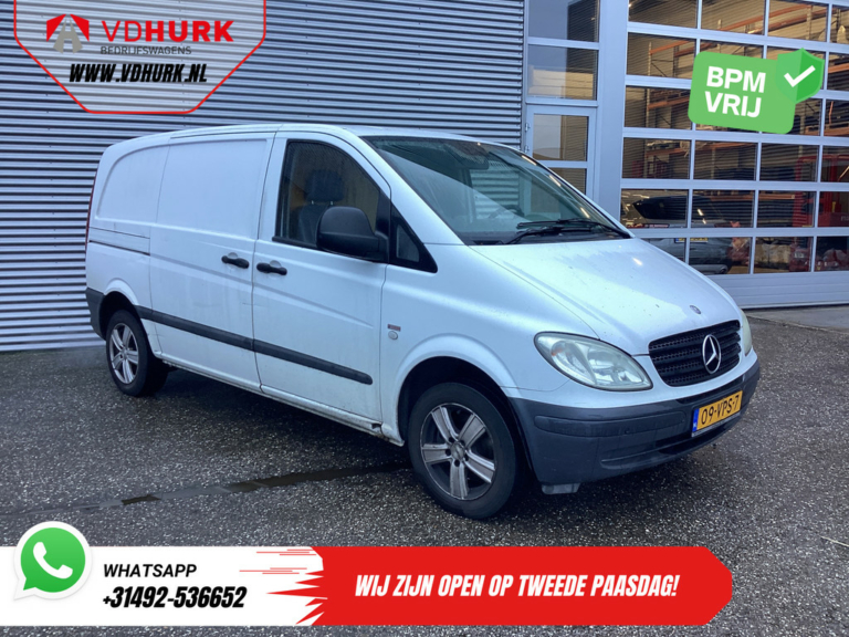 Mercedes-Benz Vito Van 109 CDI EXPORT NL Легковий автомобіль / Кондиціонер / 16” LMV / PDC / Буксирний гак / Столяр / Радіо