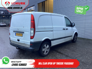 Mercedes-Benz Vito Van 109 CDI EXPORT NL Mașină/ Airco/ 16”LMV/ PDC/ Cârlig de remorcare/ Tâmplar/ Radio