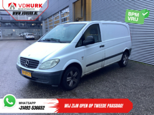 Mercedes-Benz Vito Van 109 CDI EXPORT NL Mașină/ Airco/ 16”LMV/ PDC/ Cârlig de remorcare/ Tâmplar/ Radio