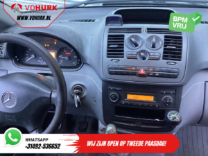 Mercedes-Benz Vito Van 109 CDI EXPORT NL Mașină/ Airco/ 16”LMV/ PDC/ Cârlig de remorcare/ Tâmplar/ Radio