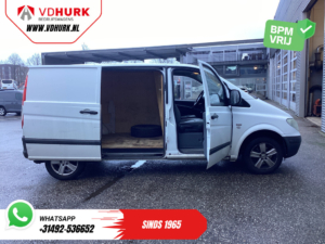 Mercedes-Benz Vito Van 109 CDI EXPORT NL Car/ Airco/ 16 ”LMV/ PDC/ Towing hook/ Carpenter/ Radio