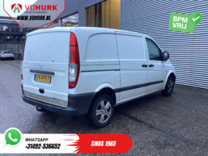 Mercedes-Benz Vito Van 109 CDI EXPORT NL Car/ Airco/ 16 ”LMV/ PDC/ Towing hook/ Carpenter/ Radio