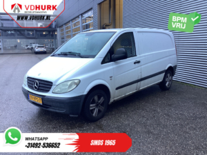 Mercedes-Benz Vito Van 109 CDI EXPORT NL Car/ Airco/ 16 ”LMV/ PDC/ Towing hook/ Carpenter/ Radio