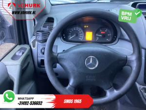 Mercedes-Benz Vito Van 109 CDI EXPORT NL Car/ Airco/ 16 ”LMV/ PDC/ Towing hook/ Carpenter/ Radio