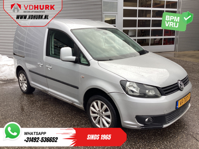 Volkswagen Caddy Van 1.6 TDI 100 к.с. авт. EXPORT DB Ремінь безпеки V.V./ Шкіра/ Сидіння з підігрівом/ Круїз/ Airco/ LMV/ PDC/ Буксирний гак