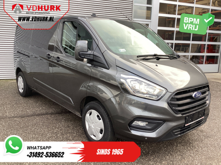 Ford Transit Custom Van 320 2.0 TDCI 130 hp Aut. L2 Trend Few Km/ Carplay/ Cruise/ Airco/ Camera/ PDC V+A/ Towbar