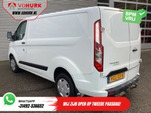 Ford Transit Custom Vans 2.0 TDCI EXPORT ONLY Carplay/ Airco/ Cruise/ Towing hook/ 2.5t Towing M./ PDC V+A/ Navi