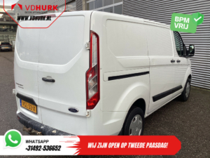 Ford Transit Custom Vans 2.0 TDCI EXPORT ONLY Carplay/ Airco/ Cruise/ Towing hook/ 2.5t Towing M./ PDC V+A/ Navi