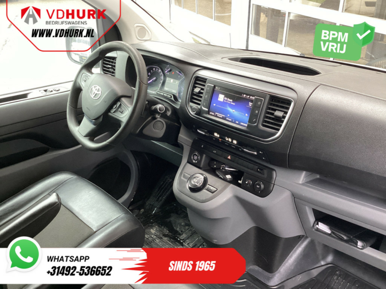 Toyota ProAce Worker Van 2.0 Aut. L2 Adapt.Cruise/ Headup/ Calefaccion pie/ Calefaccion asiento/ Keyless/ Carplay/ Navi/ Camara/ PDC/ LMV/ Clima/ Enganche remolque.