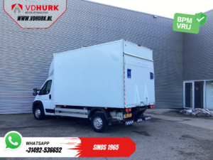Fiat Ducato Bakwagen 2.3 MJ 150 hp Bakwagen 377x220x222 Laadklep/ Zijdeur/ Spoiler/ Tacho/ Gev.Stoel/ Camera/ Climate/ Cruise/ Navi