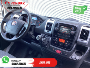 Fiat Ducato Bakwagen 2.3 MJ 150 hp Bakwagen 377x220x222 Laadklep/ Zijdeur/ Spoiler/ Tacho/ Gev.Stoel/ Camera/ Climate/ Cruise/ Navi