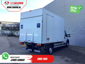 Fiat Ducato Bakwagen 2.3 MJ 150 hp Bakwagen 377x220x222 Laadklep/ Zijdeur/ Spoiler/ Tacho/ Gev.Stoel/ Camera/ Climate/ Cruise/ Navi
