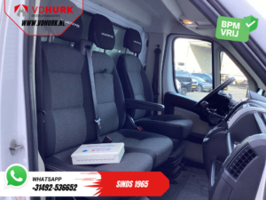 Fiat Ducato Bakwagen 2.3 MJ 150 hp Bakwagen 377x220x222 Laadklep/ Zijdeur/ Spoiler/ Tacho/ Gev.Stoel/ Camera/ Climate/ Cruise/ Navi
