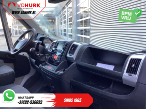 Fiat Ducato Bakwagen 2.3 MJ 150 hp Bakwagen 377x220x222 Laadklep/ Zijdeur/ Spoiler/ Tacho/ Gev.Stoel/ Camera/ Climate/ Cruise/ Navi