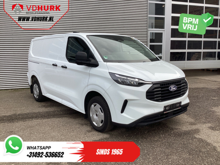Ford Transit Custom Bestelbus 2.0 TDCI 135 pk LED/ Carplay/ 2.8t Trekverm./ Stuurverw./ Stoelverw./ Climate/ Camera/ Cruise/ PDC
