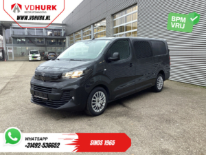 Peugeot Expert Van 2.0 HDi 145 hp Aut DC Double Cab 6 Pers./ Navi/ Carplay/ Camera/ PDC/ Cruise/ Airco