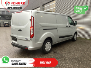 Ford Transit Custom Bestelbus 2.0 TDCI 130 pk Aut. L2 Carplay/ Airco/ Cruise/ Camera/ PDC V+A/ DAB