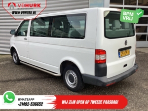 Volkswagen Transporter Osobowy 2.0 TDI L2 EXPORT MARGE 9 Osobowy/ Kombi/ 9 Osobowy/ Airco/ Boczne/ 2x2x3