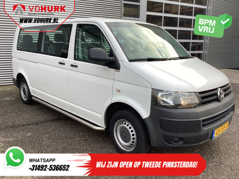 Volkswagen Transporter Personenvervoer 2.0 TDI L2 EXPORT MARGE 9 Persoons/ Combi/ Kombi/ 9Pers./ Airco / Sidebars/ 2x2x3