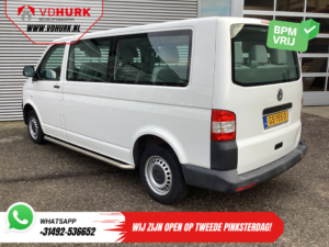 Volkswagen Transporter Personenvervoer 2.0 TDI L2 EXPORT MARGE 9 Persoons/ Combi/ Kombi/ 9Pers./ Airco / Sidebars/ 2x2x3