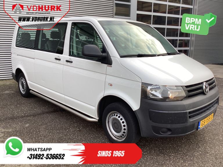 Volkswagen Transporter Personenvervoer 2.0 TDI L2 EXPORT MARGE 9 Persoons/ Combi/ Kombi/ 9Pers./ Airco / Sidebars/ 2x2x3