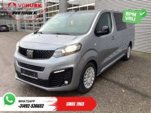 Fiat Scudo Van 2.0 MJ 145 hp DC Double Cab 6 Pers./ Camera/ Cruise/ PDC/ DAB/ Airco