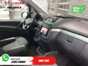 Mercedes-Benz Vito Bestelbus 113 CDI Aut. L3 XL DC Dubbel Cabine EXPORT Carplay/ Stoelverw./ Airco/ Camera/ Cruise/ PDC/ 17”LMV/ Trekhaak