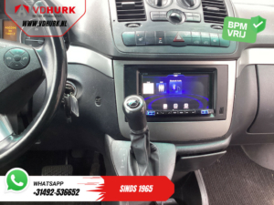 Mercedes-Benz Vito Bestelbus 113 CDI Aut. L3 XL DC Dubbel Cabine EXPORT Carplay/ Stoelverw./ Airco/ Camera/ Cruise/ PDC/ 17”LMV/ Trekhaak